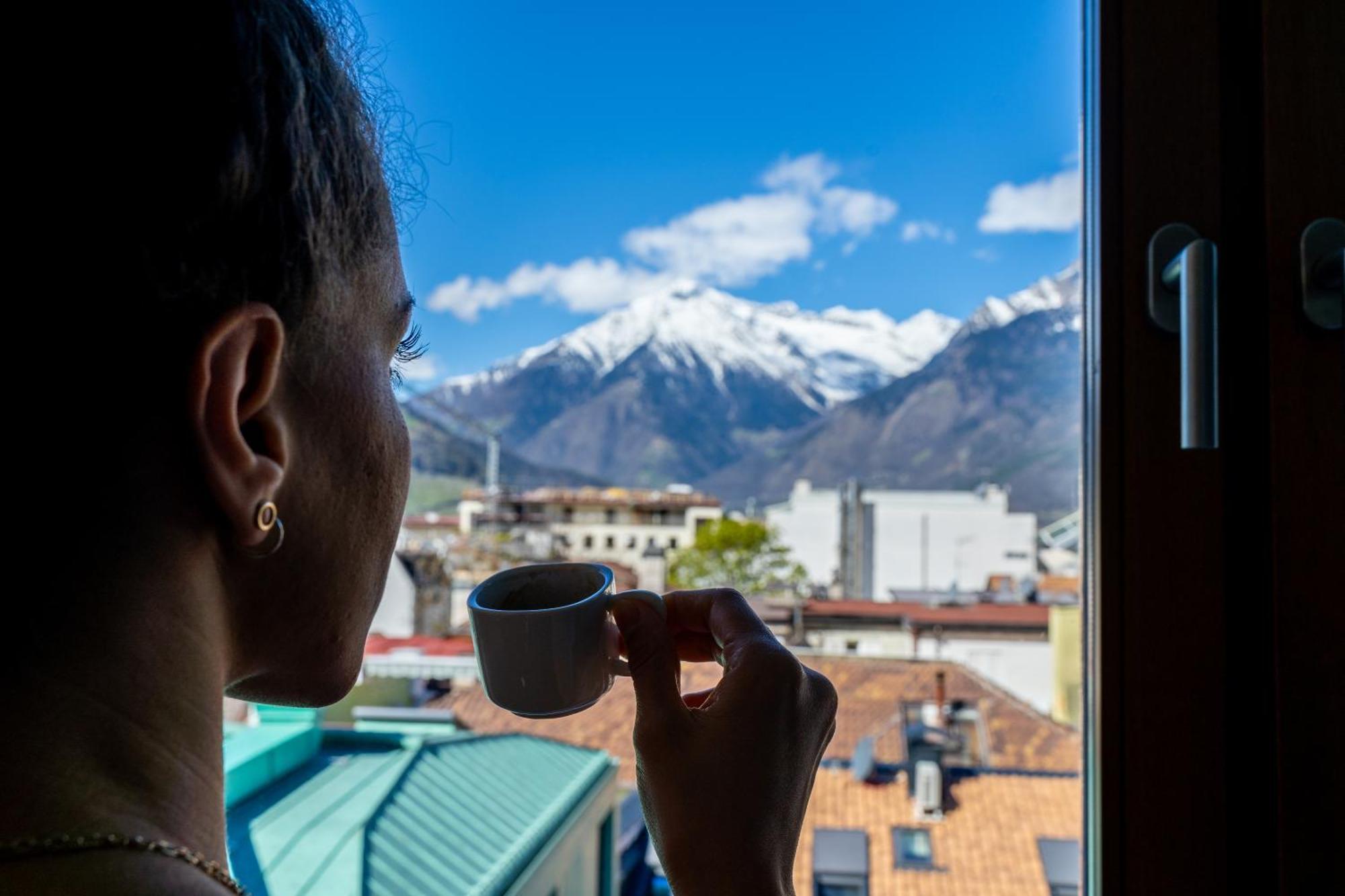 Ausblick Kleinjuwel Mit Panoramablick + Garage Διαμέρισμα Μεράνο Εξωτερικό φωτογραφία